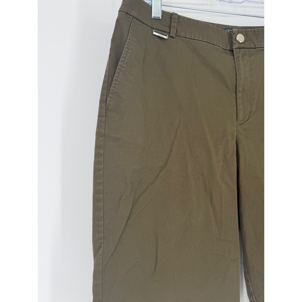 Lauren Ralph Lauren Womens Bermuda Chino Shorts 14 Preppy Ivy League Causal - Picture 2 of 12